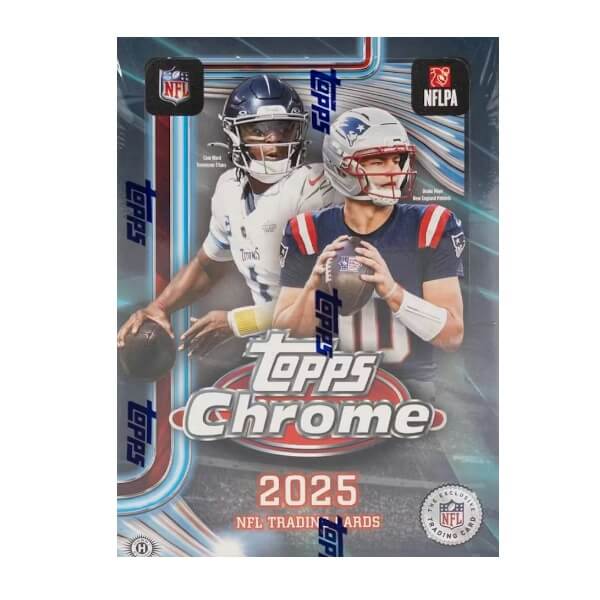 2025 Topps Chrome Football Hobby pack - NFL Cards