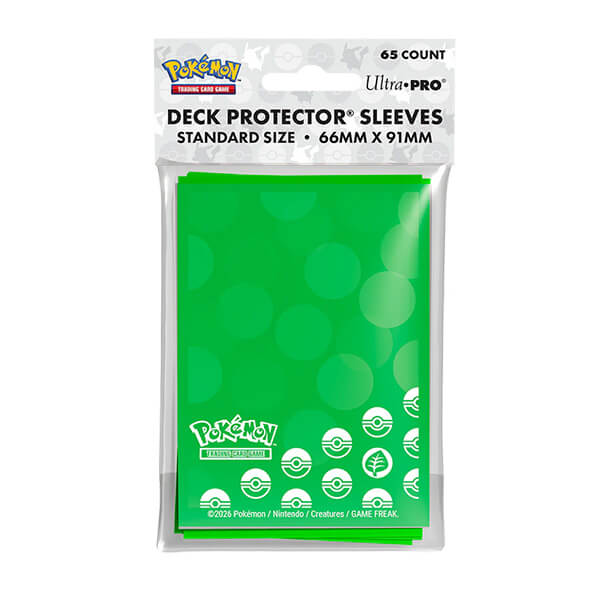 Pokémon Card Sleeves - Energy - Grass Type