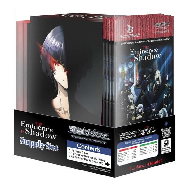 Weiß Schwarz - The Eminence in Shadow - Supply Set