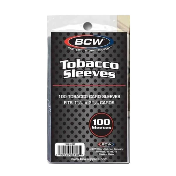 Card sleeves BCW Tobacco size transparent 42 x 73 mm - 100 pcs