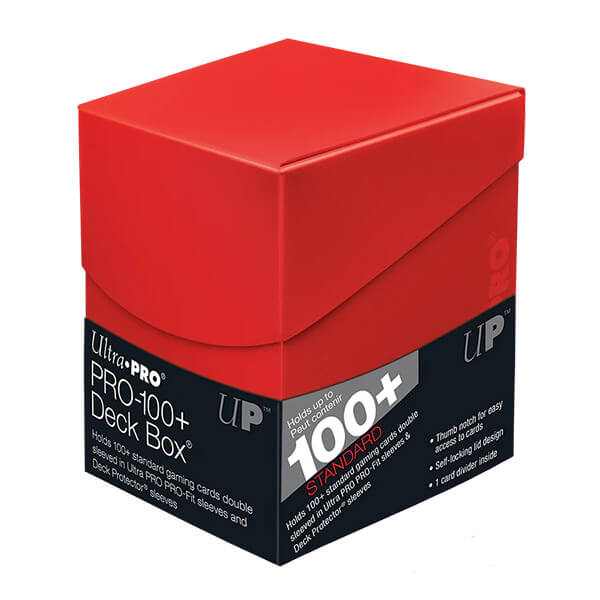 UltraPro Deck Box 100+ - Apple Red