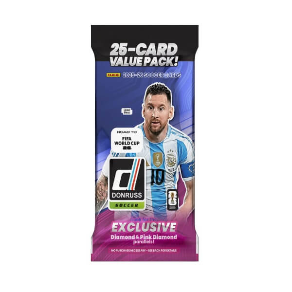 2025/2026 Panini Donruss Road to FIFA World Cup Fat Pack - soccer cards
