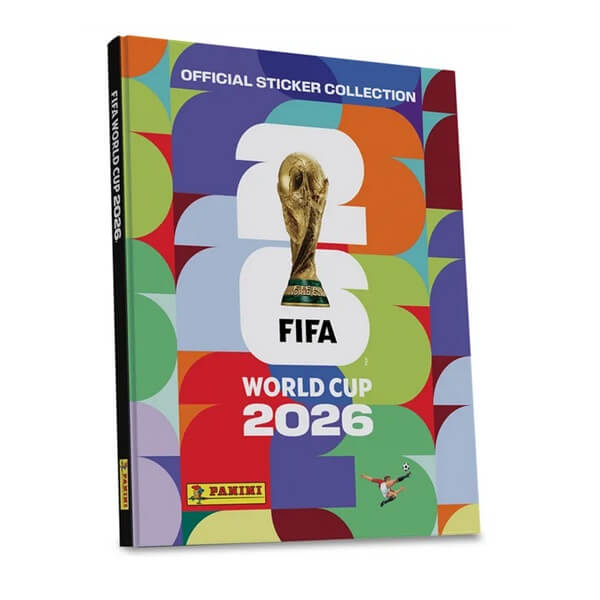 FIFA World Cup 2026 - Football Sticker Album with Hardcover