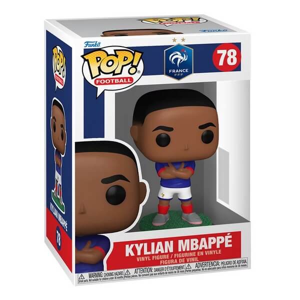 POP! Football France figurine #78 - Kylian Mbappé 9 cm