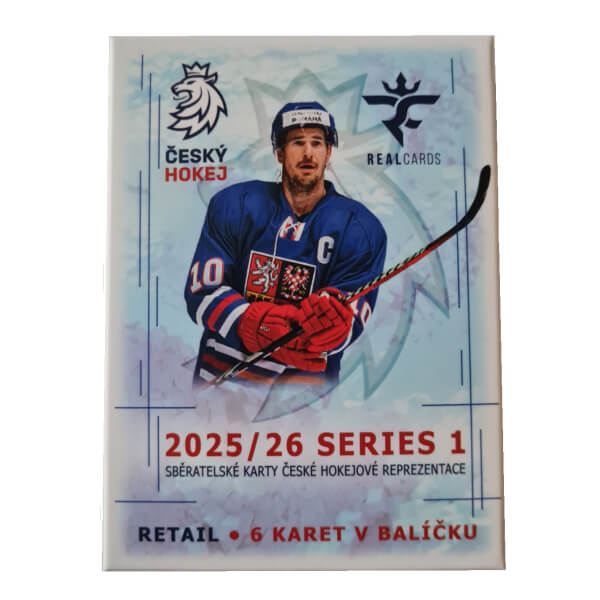 Hockey Cards Czech Hockey 2025-2026 Series 1 Retail Pack