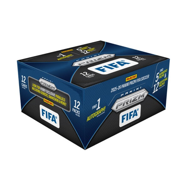 2025-2026 Panini Prizm FIFA Soccer Hobby Box - soccer cards
