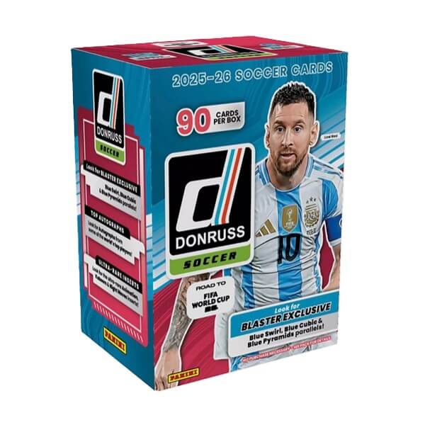 2025/2026 Panini Donruss Road to FIFA World Cup Blaster Box - soccer cards