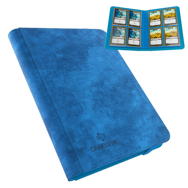 Gamegenic Prime 4-Pocket Card Album - Blue