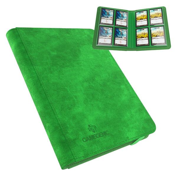 Gamegenic Prime 4-Pocket Card Album - Green