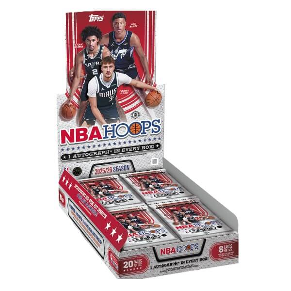 2025-2026 NBA Cards Topps Hoops Basketball - Hobby Box