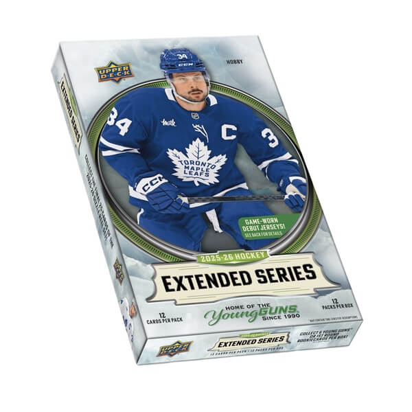 2025-2026 NHL Upper Deck Extended Series Hobby Box - hockey cards