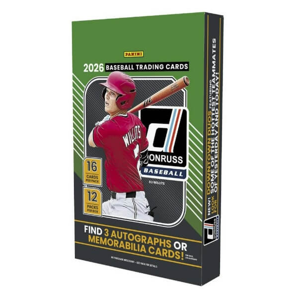 2026 Panini Donruss Baseball Hobby Box