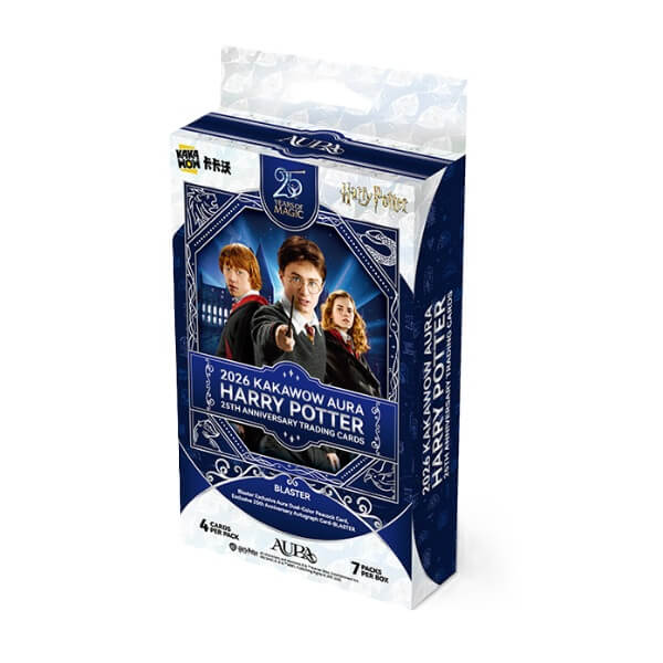 2026 Kakawow Aura Harry Potter 25th Anniversary Blaster Box - trading cards
