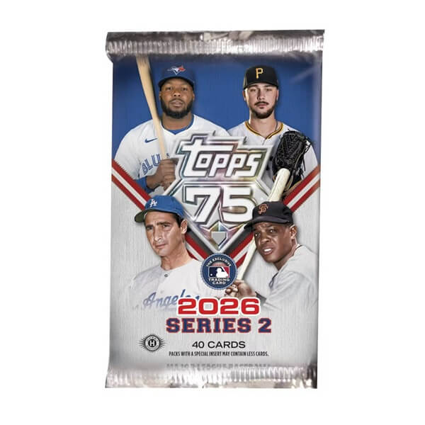 2026 Topps Series 2 Baseball Hobby Jumbo balíček - MLB Trading Cards