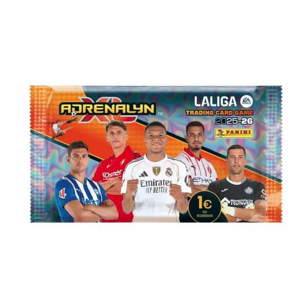 Soccer cards Panini LaLiga 2025/2026 Adrenalyn Booster Pack