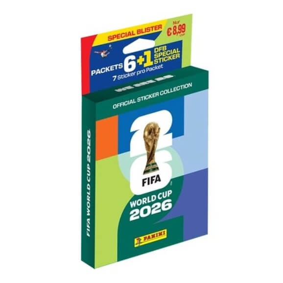 FIFA World Cup 2026 Eco Blister small - soccer stickers