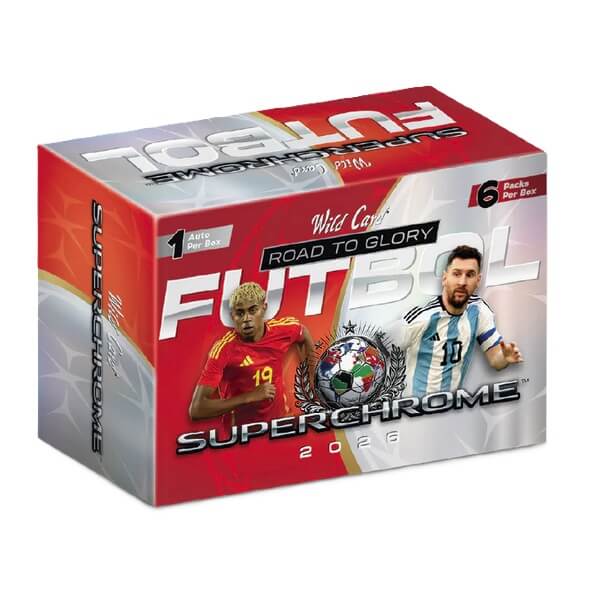 2026 Wild Card SuperChrome Soccer Road to Glory Hobby box - Soccer Cards