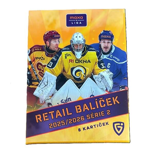 Hockey cards Maxa liga 2025-2026 Series 2 Retail pack