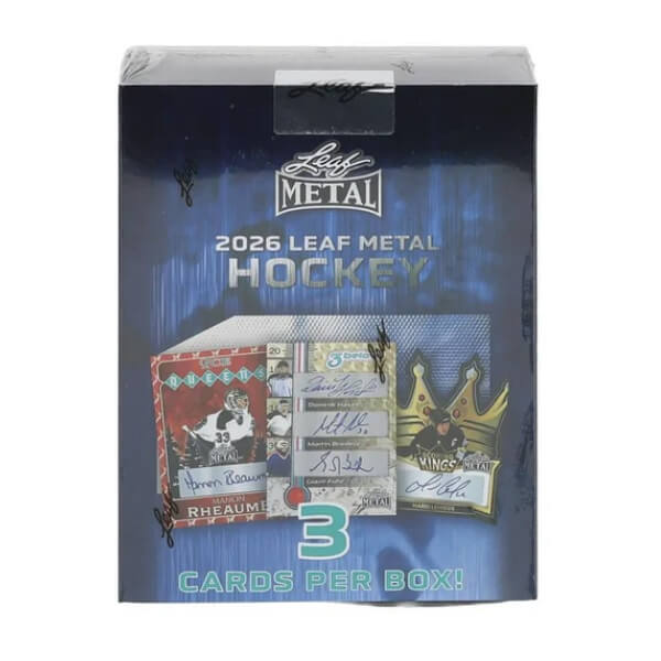 2026 Leaf Metal Hockey Hobby Box - hockey cards