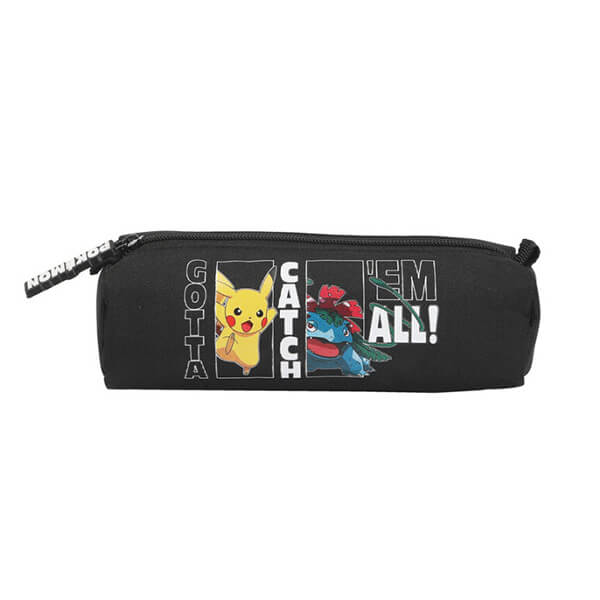 Pokémon "Gotta Catch 'Em All" Cylinder-Shaped Pencil Case