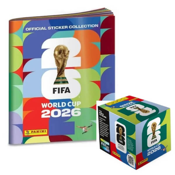 FIFA World Cup 2026 Stickers - 50-pack and album combo