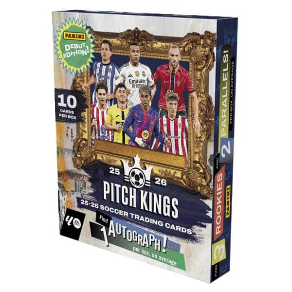 2025-2026 Panini Pitch Kings Soccer Hobby International Box - Soccer Cards