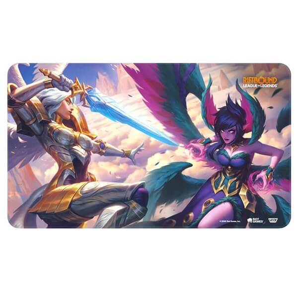 Riftbound TCG League of Legends: Vendetta Playmat - Kayle vs Morgana