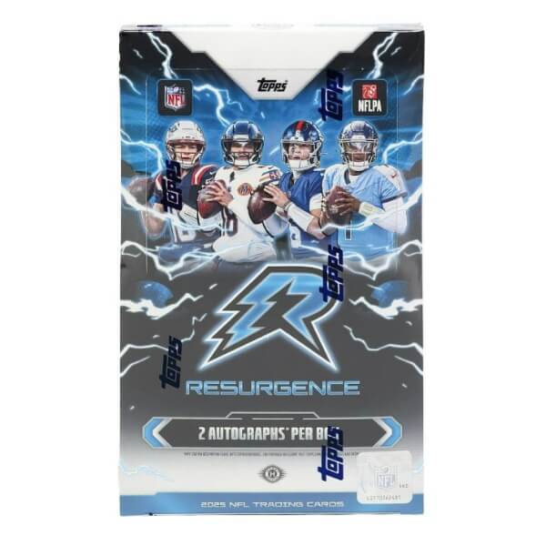 2025 Topps Resurgence Football Hobby Box - NFL Cards