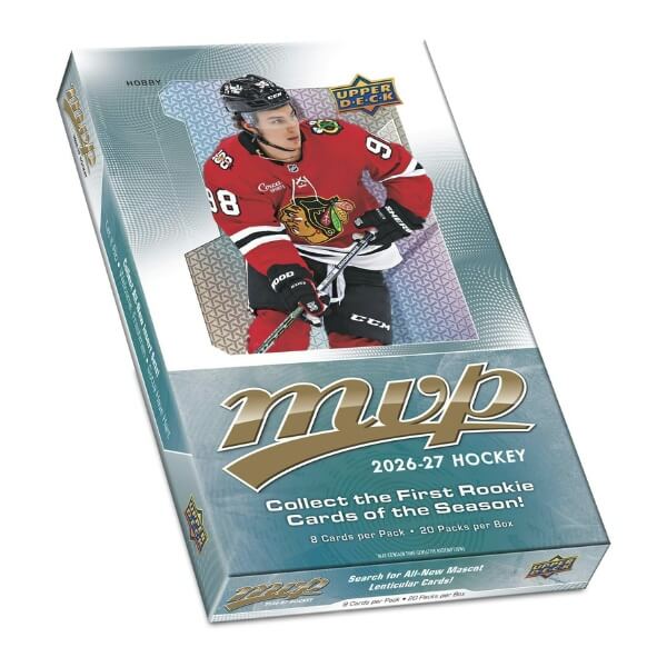 2026-2027 NHL Upper Deck MVP Hobby box - hockey cards