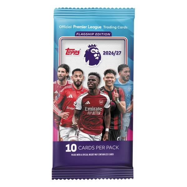2026-2027 Topps Flagship Premier League Booster Pack - Soccer Cards