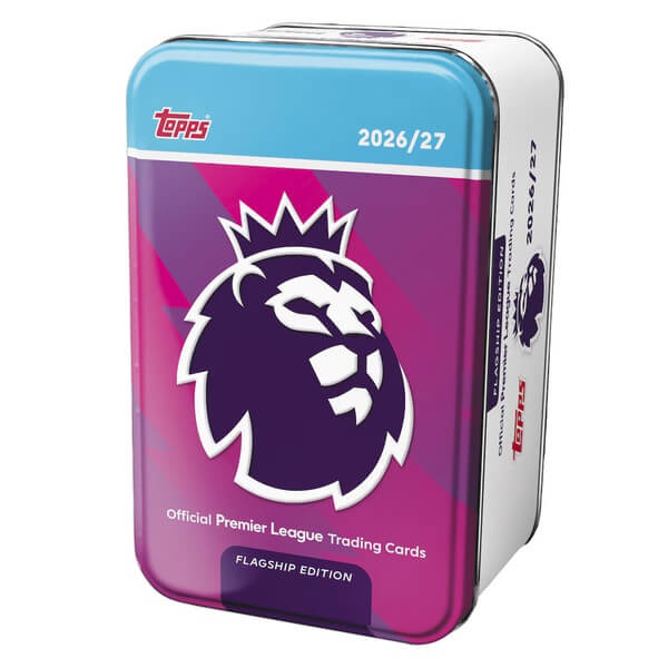 2026-2027 Topps Flagship Premier League Super Tin 3 Purple - Soccer Cards