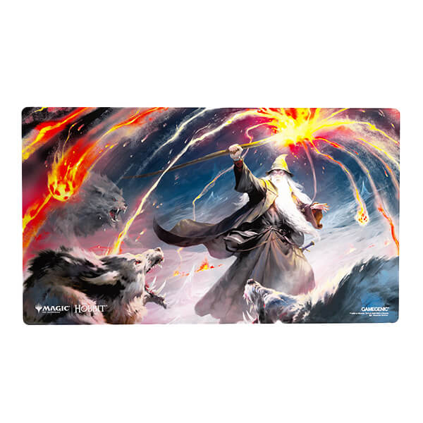 Shiny Playmat Magic: The Gathering The Hobbit - Gandalf, Shadow's Foe