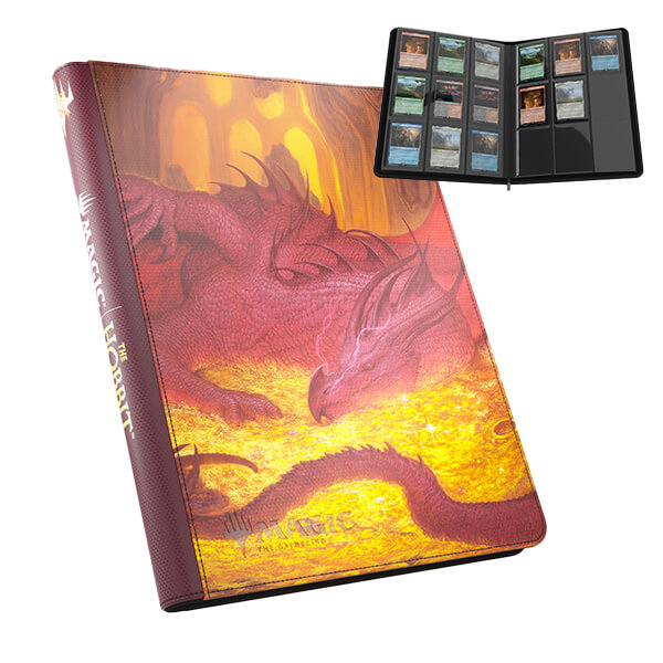 Magic: The Gathering Zip-Up 18-Pocket Card Album The Hobbit - Smaug's Mox Amber