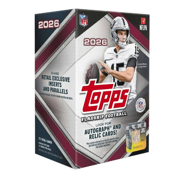 2026 Topps Flagship Football Blaster Box - NFL Cards
