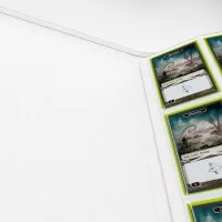 Gamegenic Zip-Up 24-Pocket White Card Album