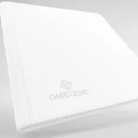 Gamegenic Zip-Up 24-Pocket White Card Album