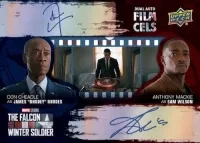 Upper Deck The Falcon &amp;amp; the Winter Soldier Hobby Card Dual Auto