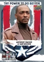 Upper Deck The Falcon &amp;amp; the Winter Soldier Hobby card by Sam Wilson