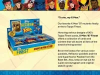 2025 Topps Finest X-Men '97 Hobby Box marvel cards