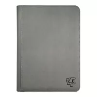 TCG Guru 9-Pocket Zippered Card Album - Xenon Grey