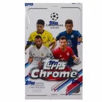 Topps chrome hobby box 20-21 football cards