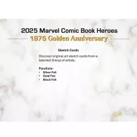 2025 Topps Marvel Comic Book Heroes 1975 Golden Anniversary - Hobby pack