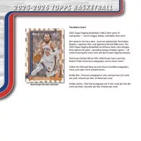 2025-2026 NBA Cards Topps Basketball Hobby Box
