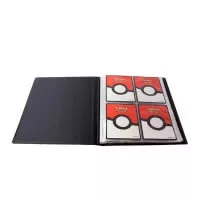 Pokémon album with transparent pages with top filling pockets