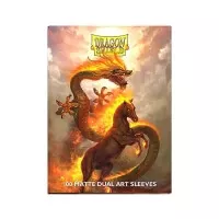Fire Horse 2026 - Matte Dual Art Sleeves Dragon Shield