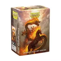 Dragon Shield Matte Dual Art Sleeves - Fire Horse 2026