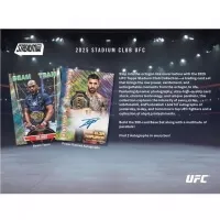 2025 Topps Stadium Club UFC Hobby Box - MMA Collectible Cards