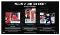 2025-2026 NHL Upper Deck SP Game Used Hockey Hobby box