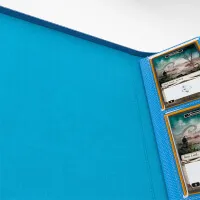 Gamegenic Zip-Up 4-Pocket Card Album - Blue