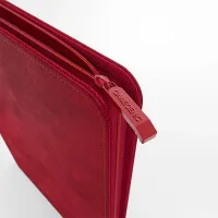 Gamegenic Zip-Up 4-Pocket Red Card Album